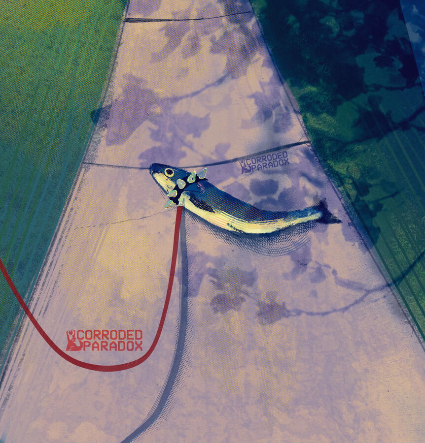 Sidewalk dog - 2025